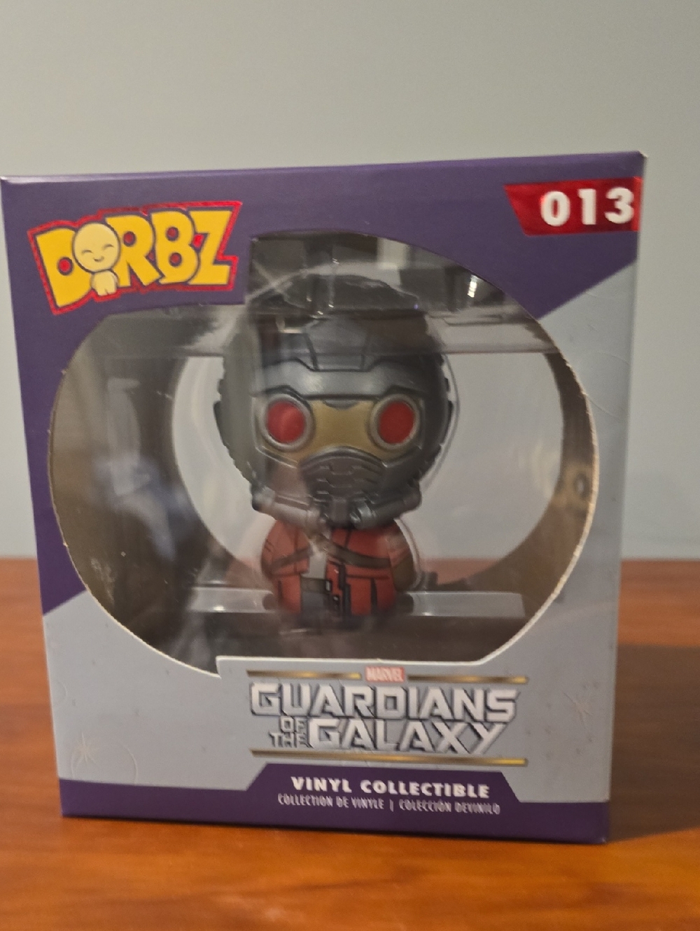 Guardians of the Galaxy Star-Lord Vinyl Figure - Red & Silver